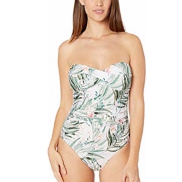 Athena tropical print swimsuit - Picture 2 of 5
